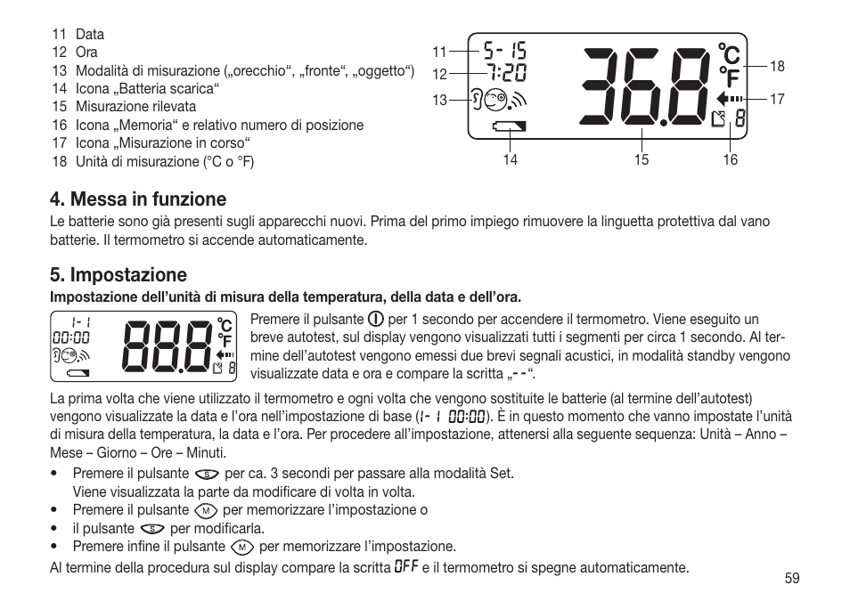 Beurer FT 65 User Manual | Page 59 / 112