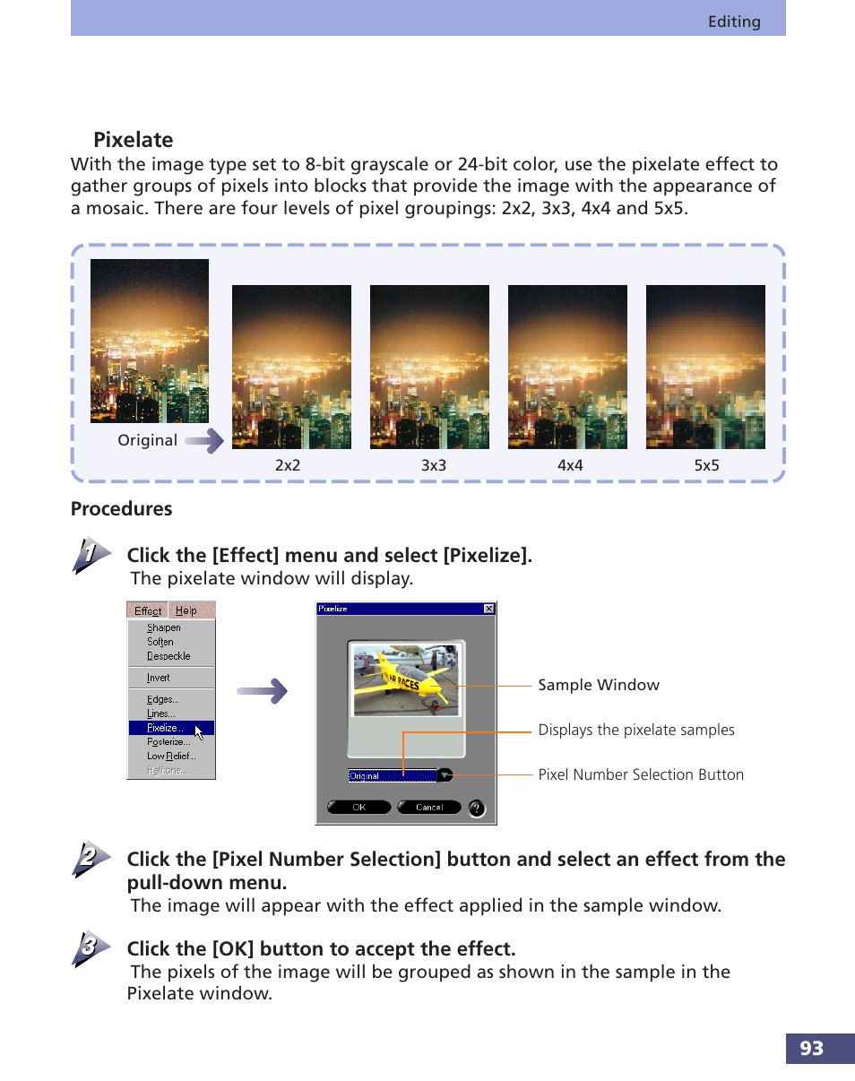 Pixelate | Canon FS 3.6 User Manual | Page 93 / 135