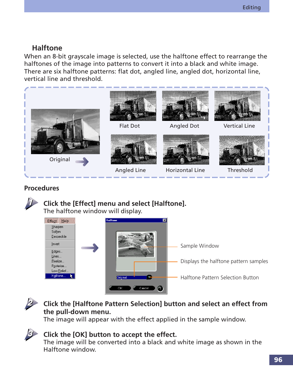 Halftone | Canon FS 3.6 User Manual | Page 96 / 135