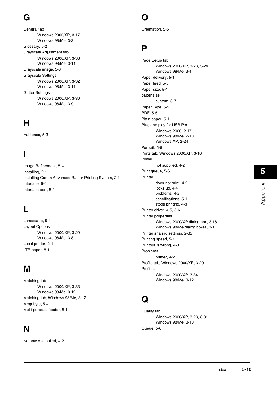 Canon FAX-L380 User Manual | Page 102 / 104