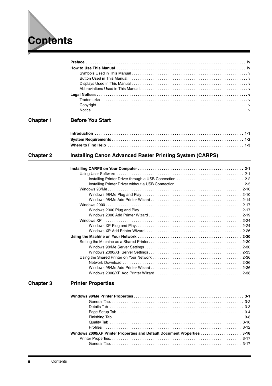 Canon FAX-L380 User Manual | Page 3 / 104
