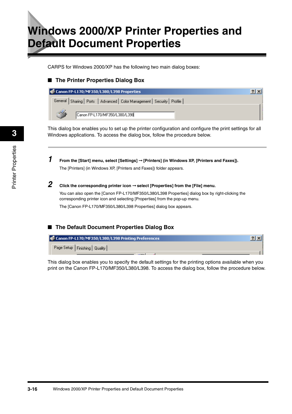 Canon FAX-L380 User Manual | Page 63 / 104