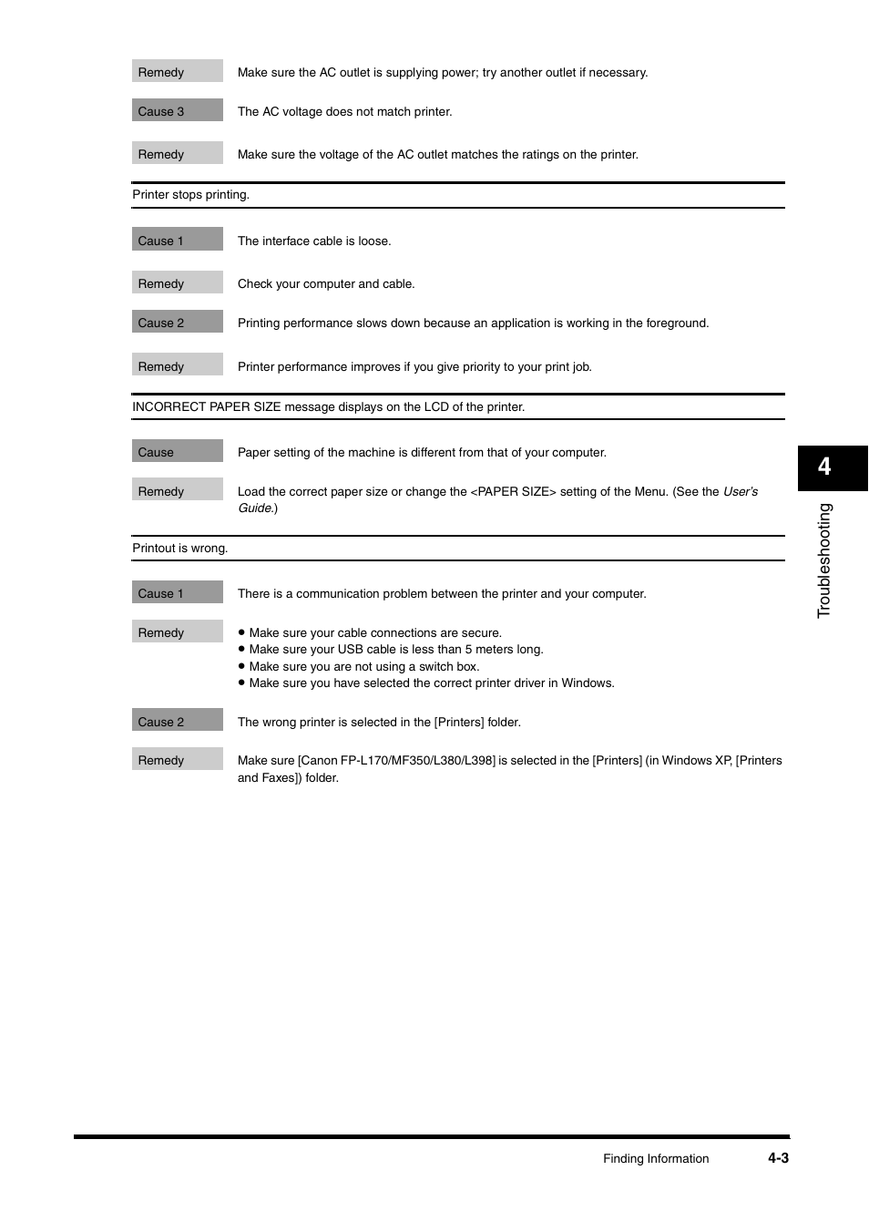 Canon FAX-L380 User Manual | Page 88 / 104