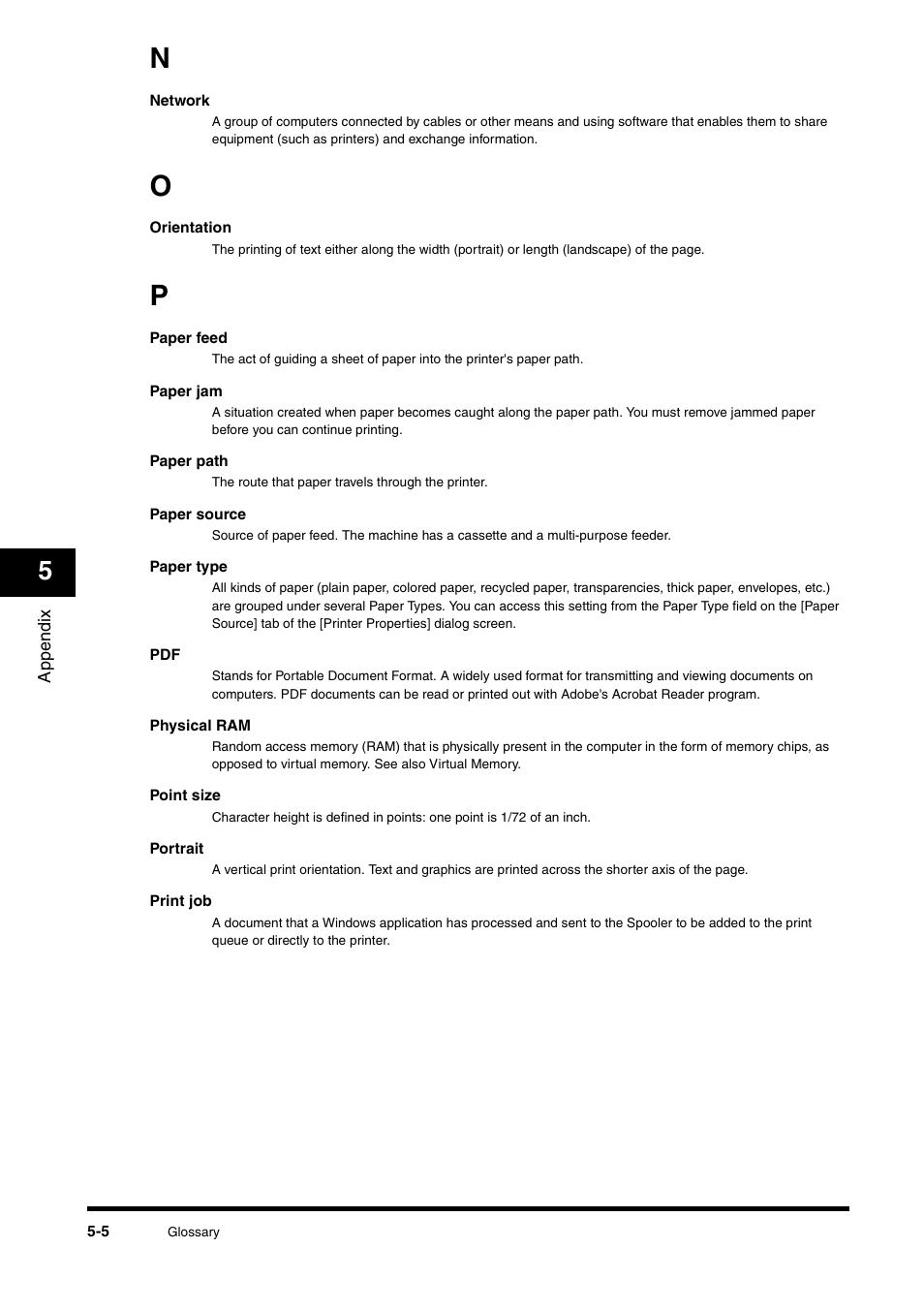 Canon FAX-L380 User Manual | Page 97 / 104