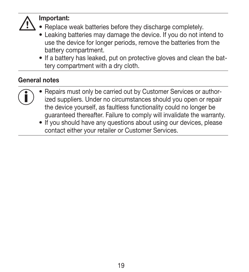 Beurer BY 33 User Manual | Page 19 / 104