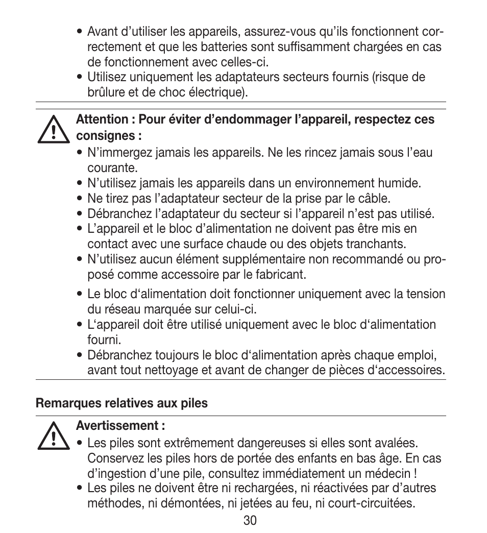 Beurer BY 33 User Manual | Page 30 / 104