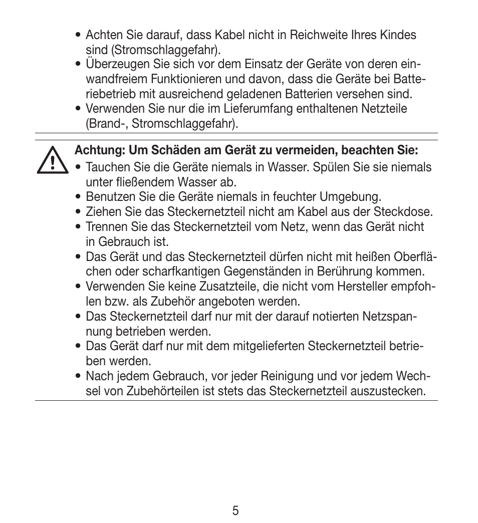 Beurer BY 33 User Manual | Page 5 / 104
