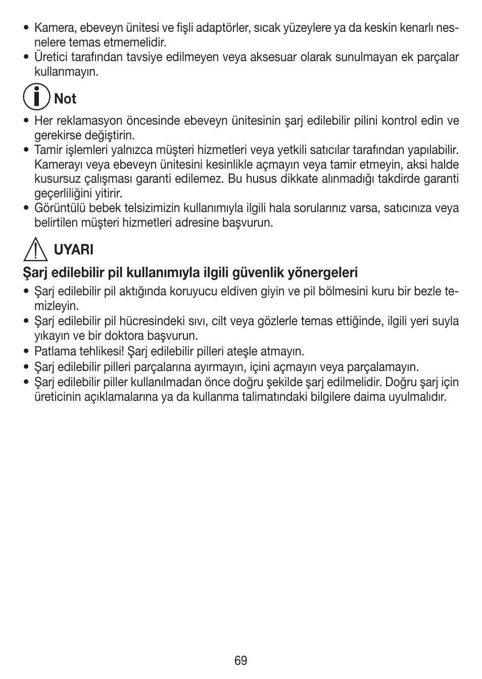 Beurer BY 77 User Manual | Page 69 / 104
