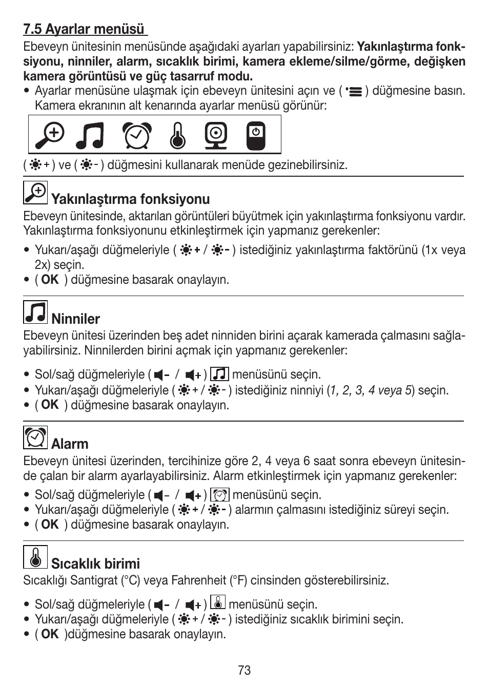 Beurer BY 77 User Manual | Page 73 / 104