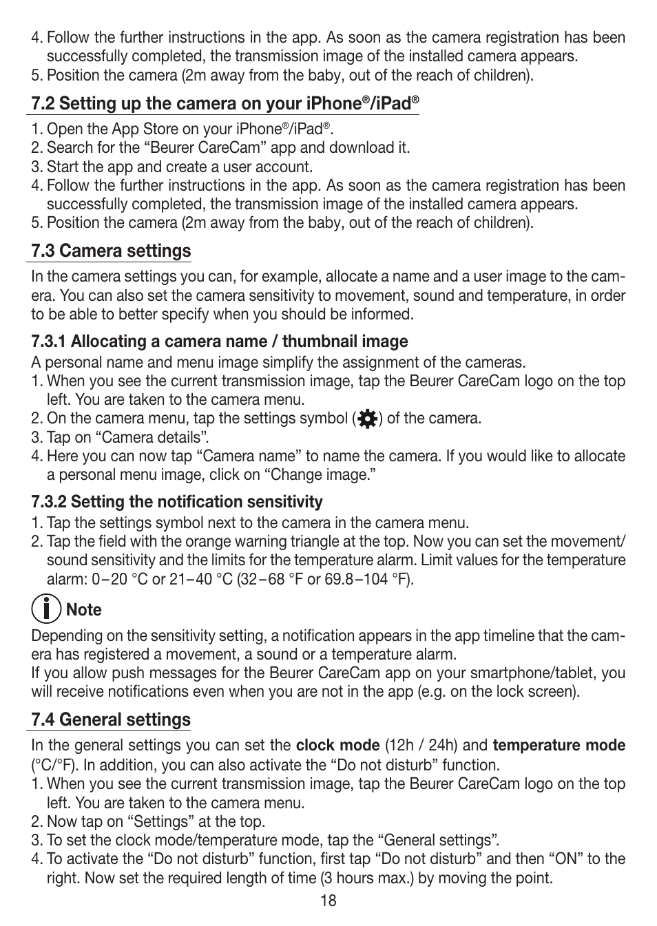 Beurer BY 88 Smart User Manual | Page 18 / 88