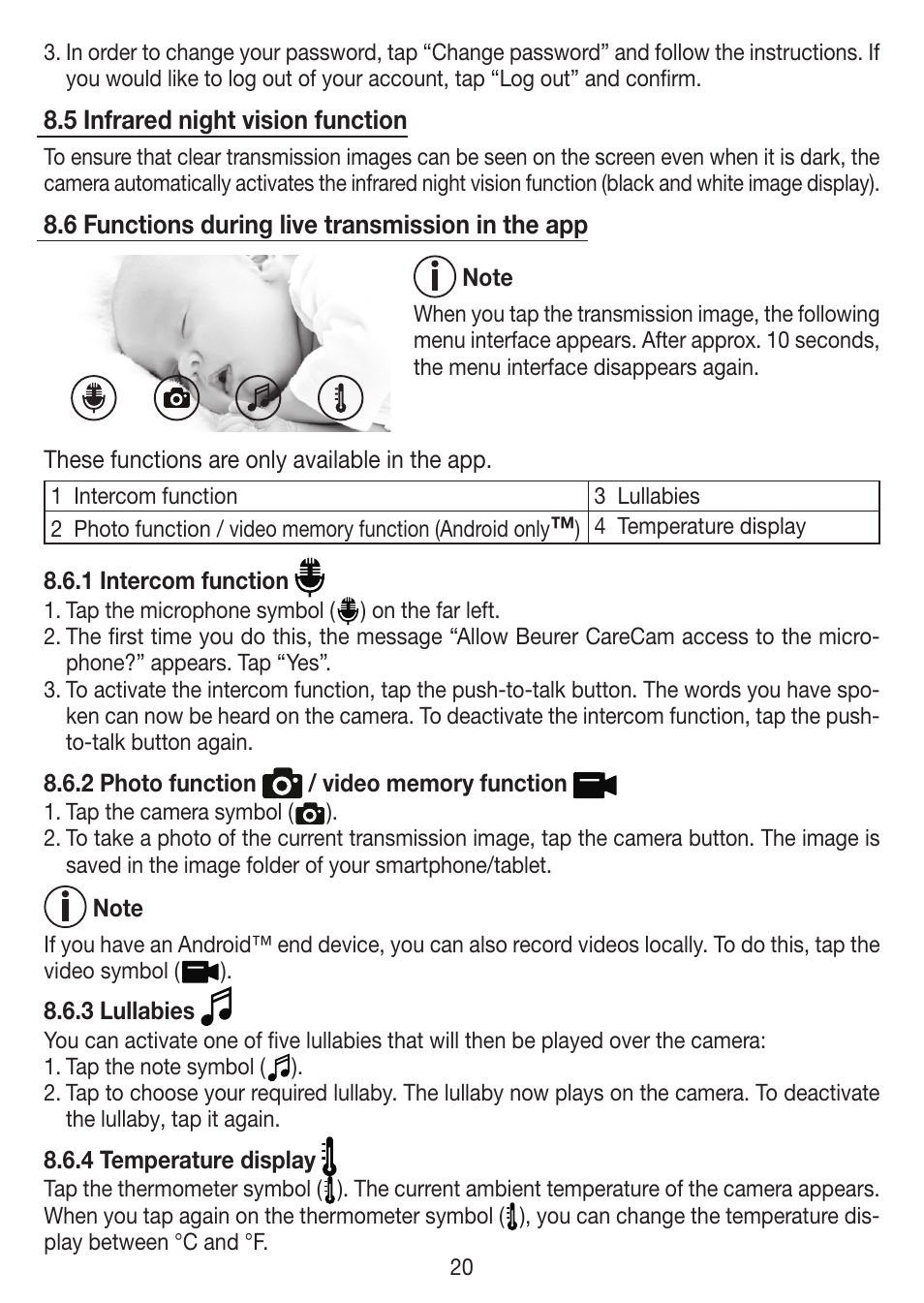 Beurer BY 88 Smart User Manual | Page 20 / 88