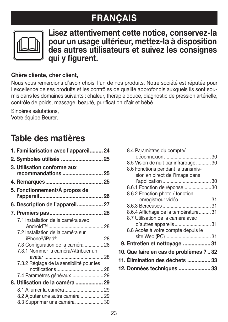 Beurer BY 88 Smart User Manual | Page 23 / 88