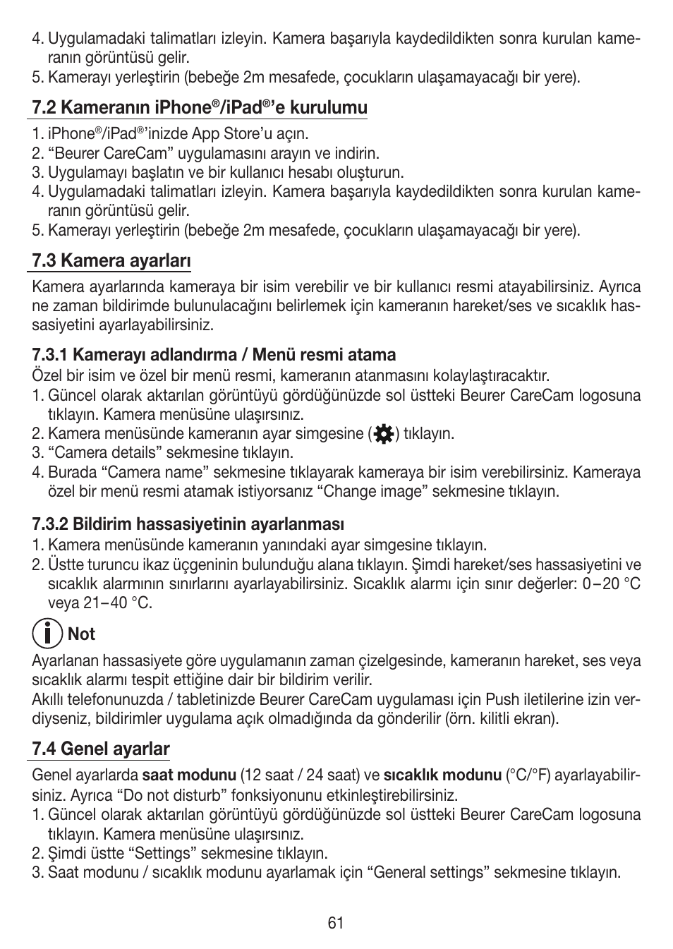 Beurer BY 88 Smart User Manual | Page 61 / 88