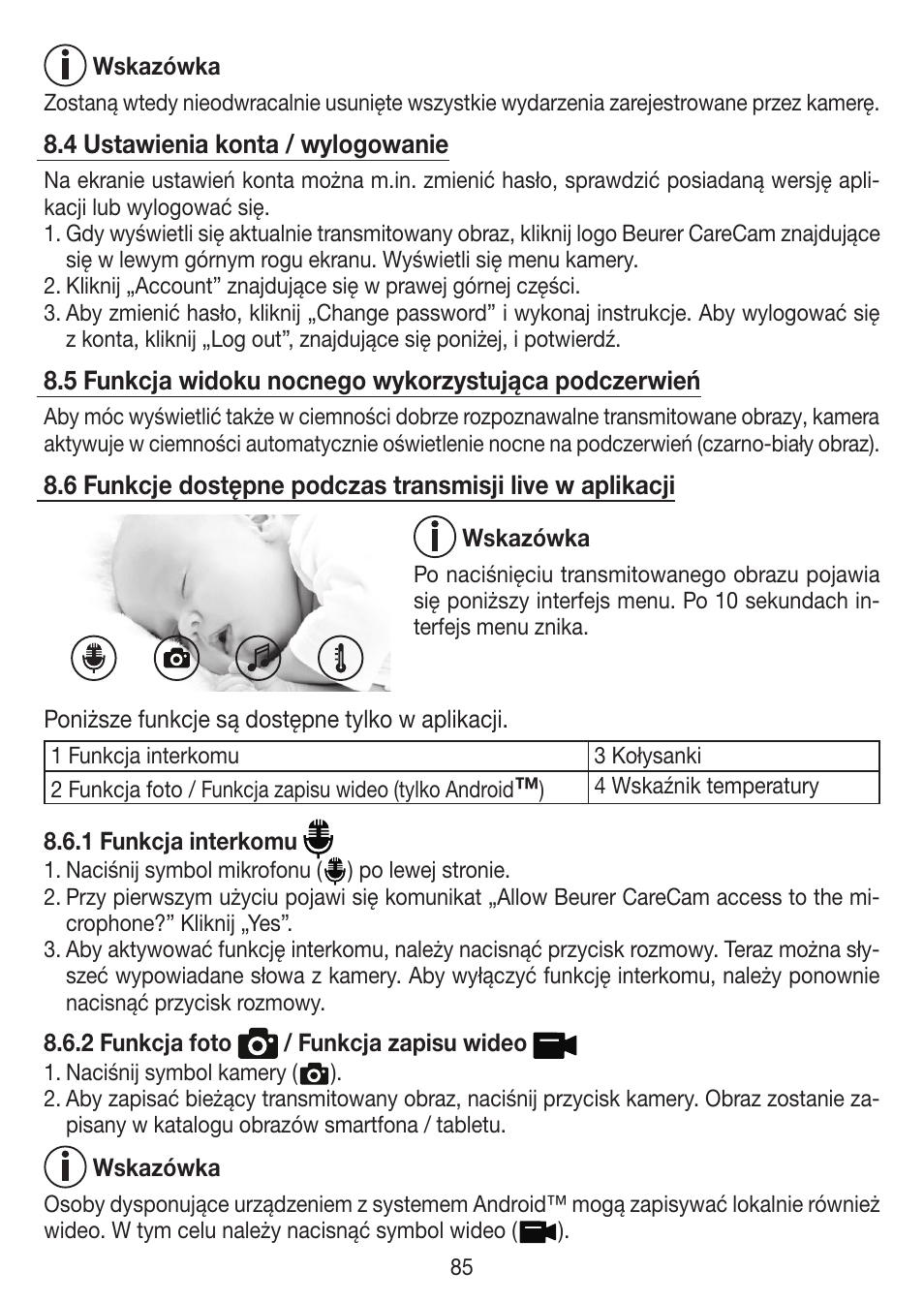 Beurer BY 88 Smart User Manual | Page 85 / 88