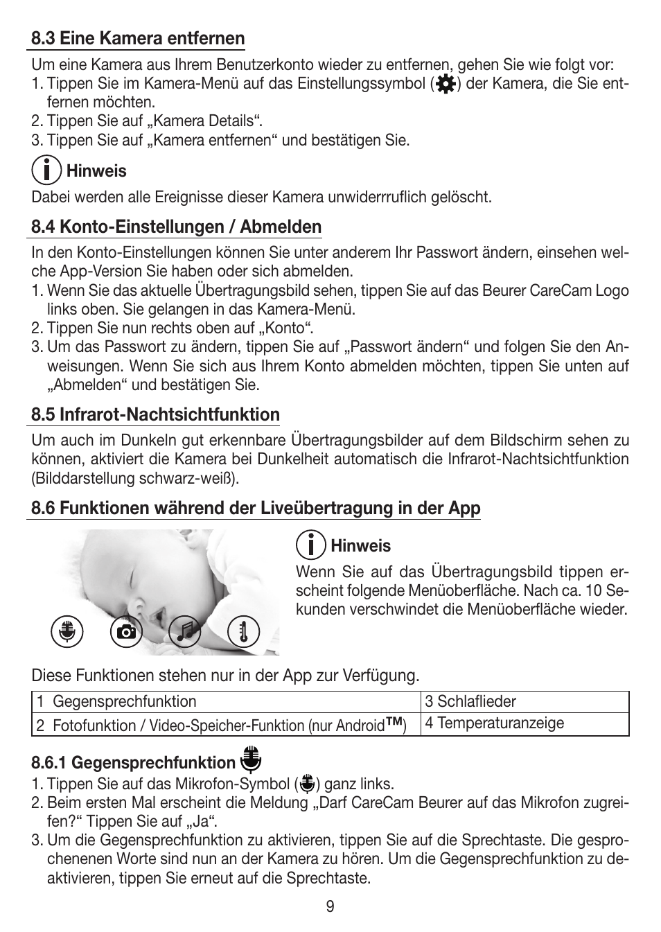 Beurer BY 88 Smart User Manual | Page 9 / 88