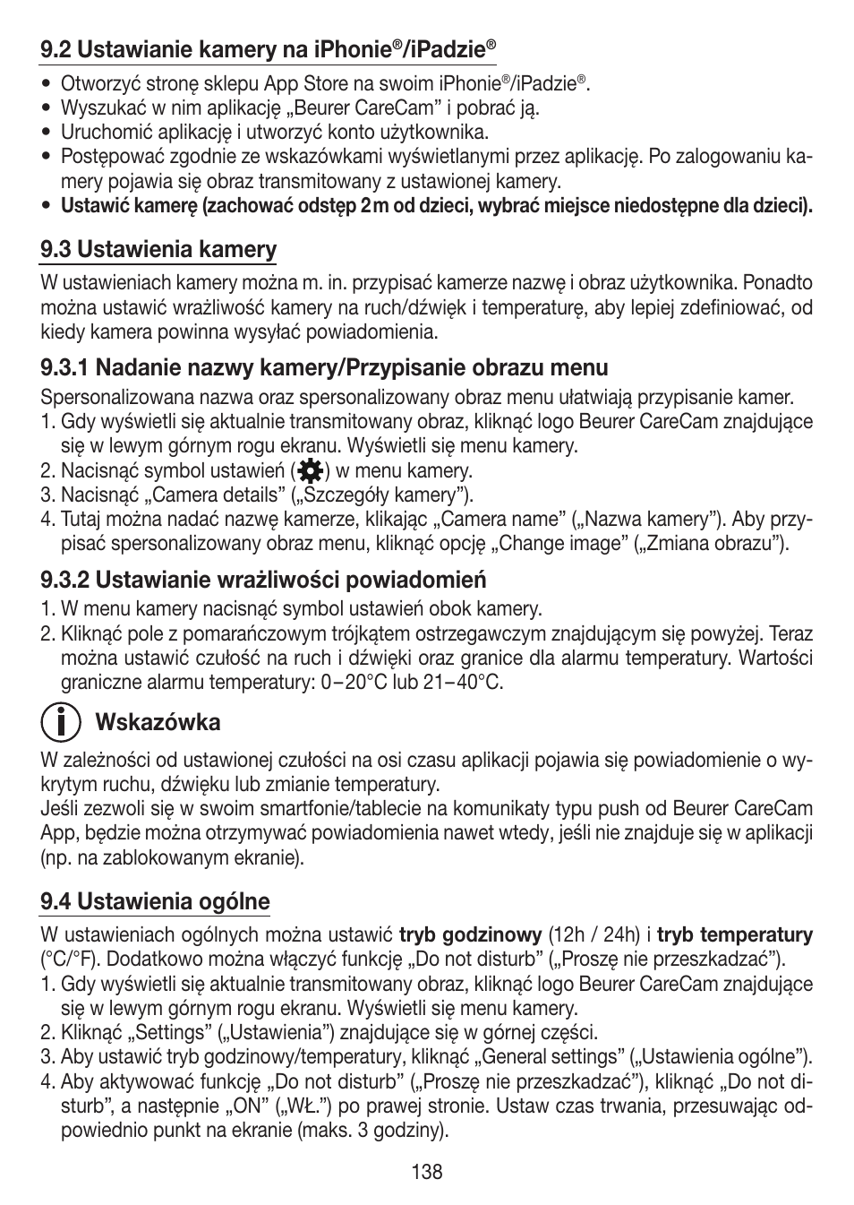 Beurer BY 99 User Manual | Page 138 / 144