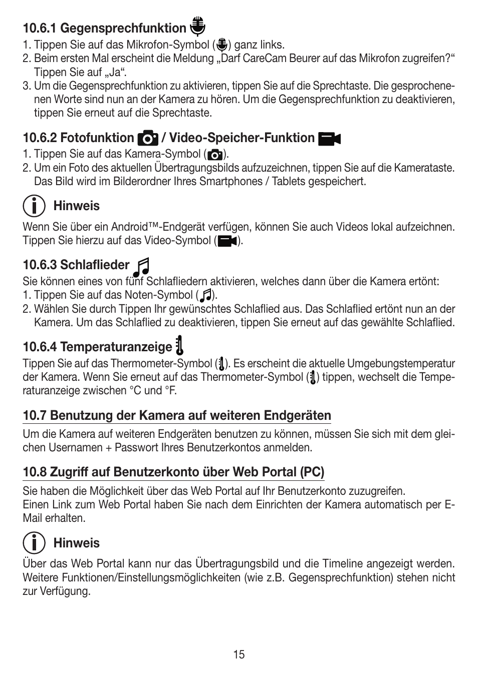 Beurer BY 99 User Manual | Page 15 / 144