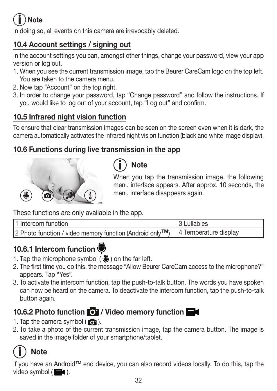 Beurer BY 99 User Manual | Page 32 / 144