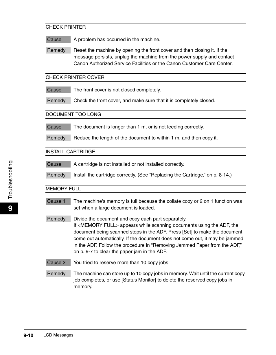Canon IMAGECLASS MF5700 User Manual | Page 111 / 139