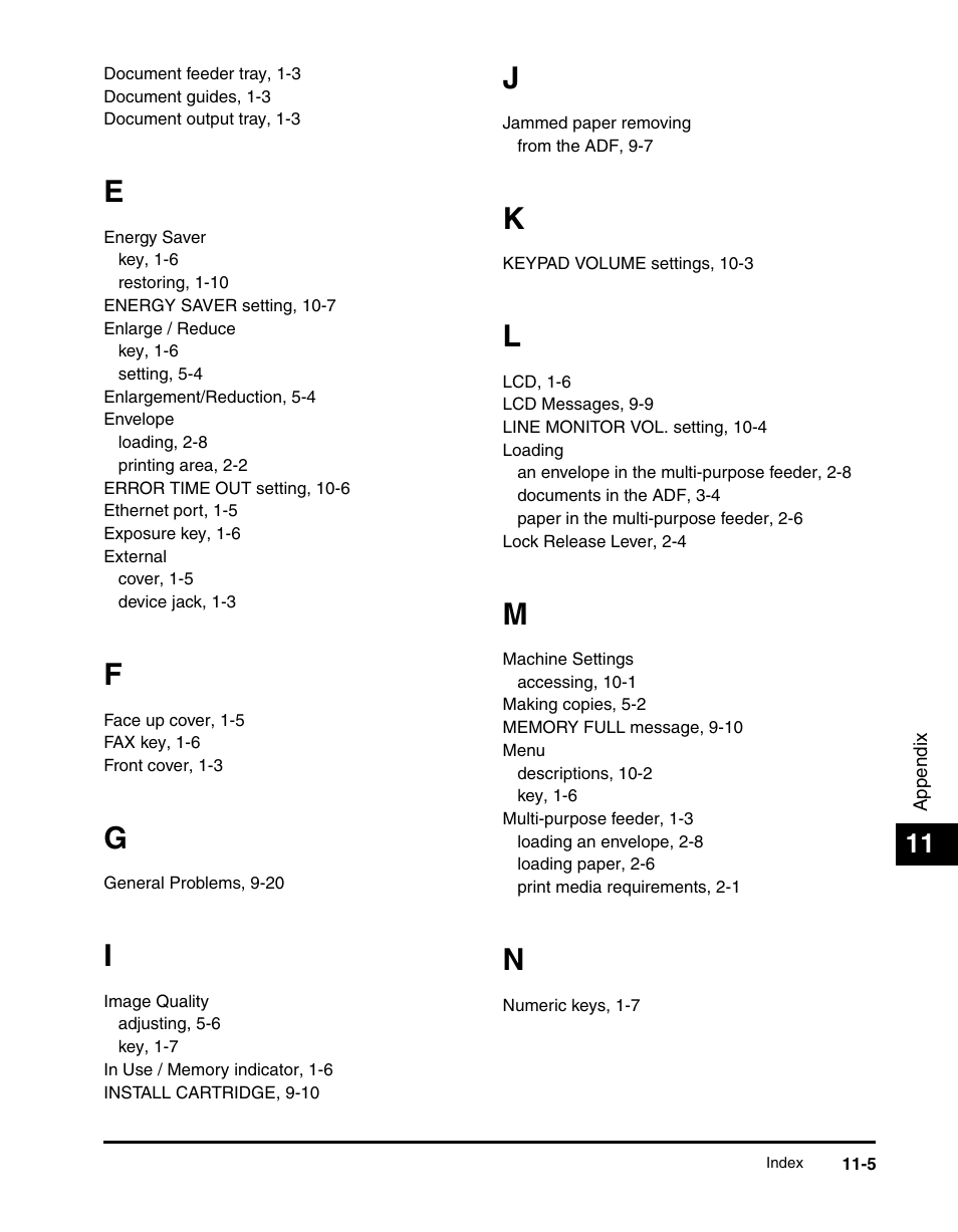 Canon IMAGECLASS MF5700 User Manual | Page 136 / 139