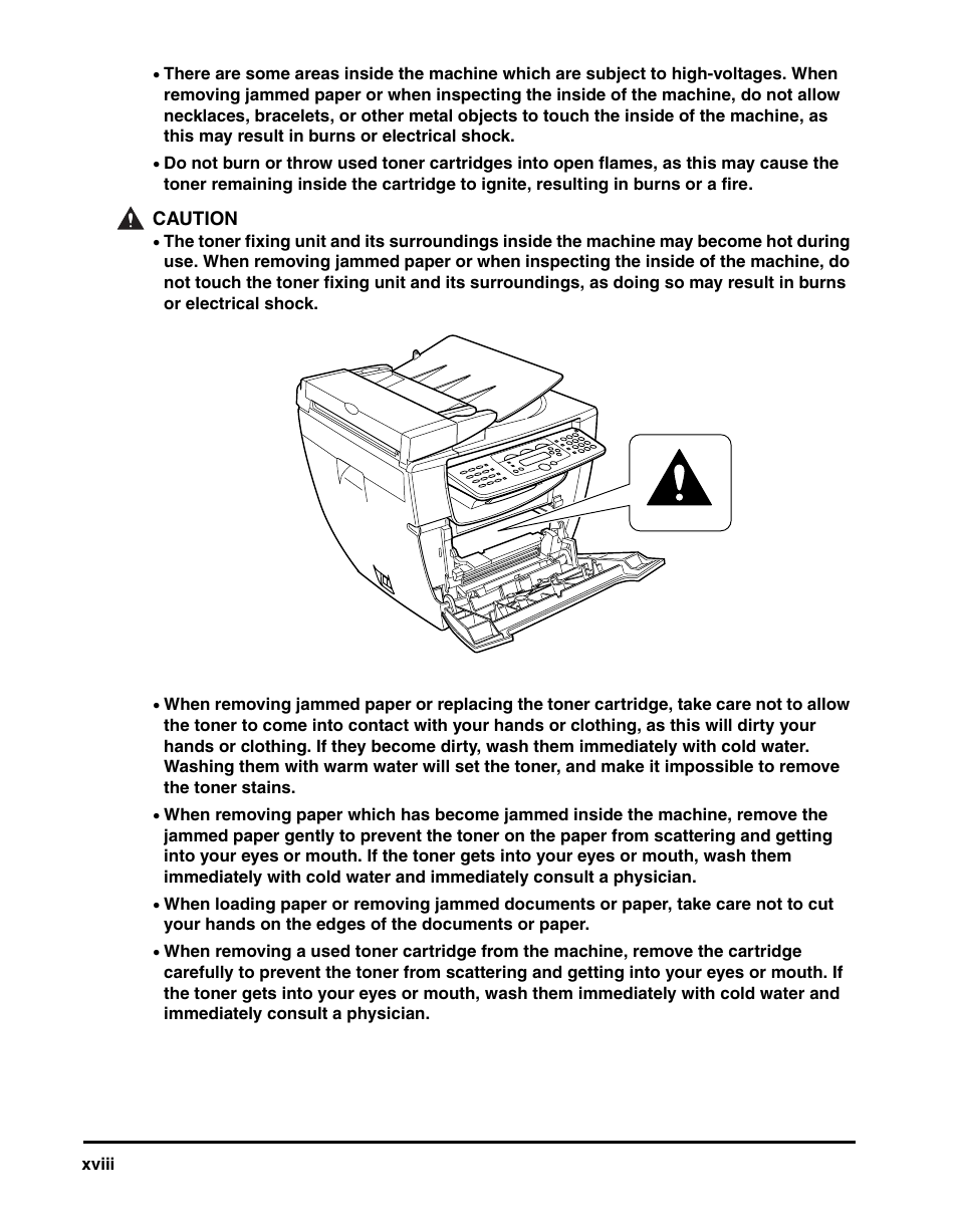 Canon IMAGECLASS MF5700 User Manual | Page 19 / 139
