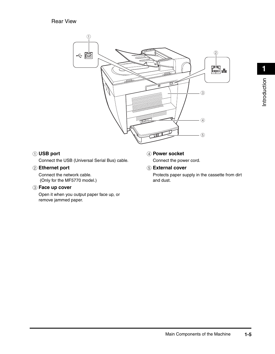 Canon IMAGECLASS MF5700 User Manual | Page 26 / 139