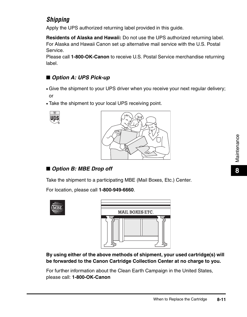 Shipping -11, Shipping | Canon IMAGECLASS MF5700 User Manual | Page 94 / 139