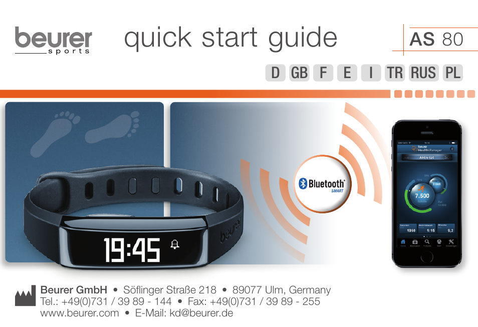 Beurer AS 80 User Manual | 28 pages