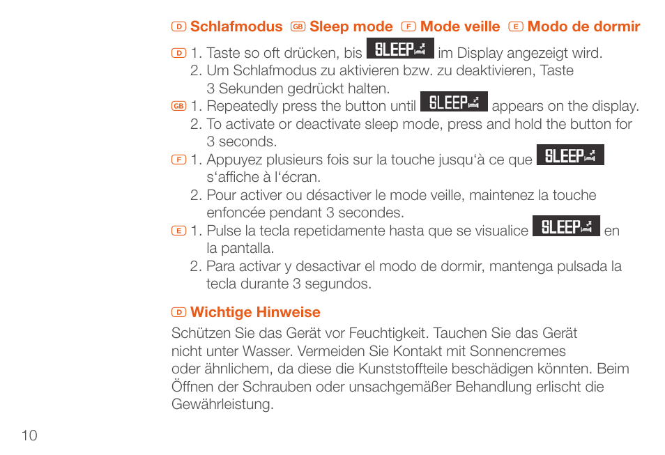 Beurer AS 80 User Manual | Page 10 / 28