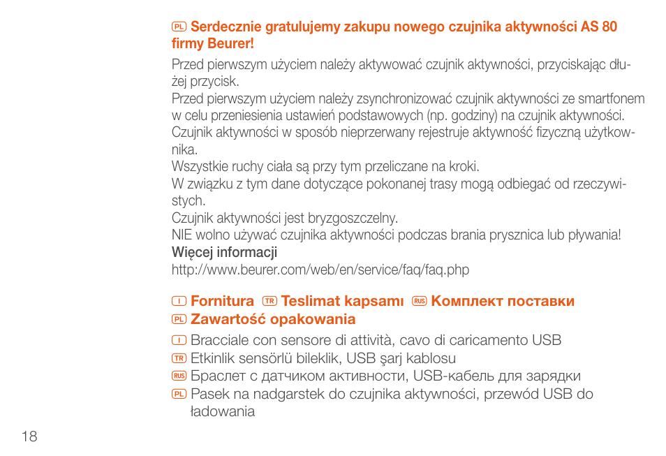 Beurer AS 80 User Manual | Page 18 / 28