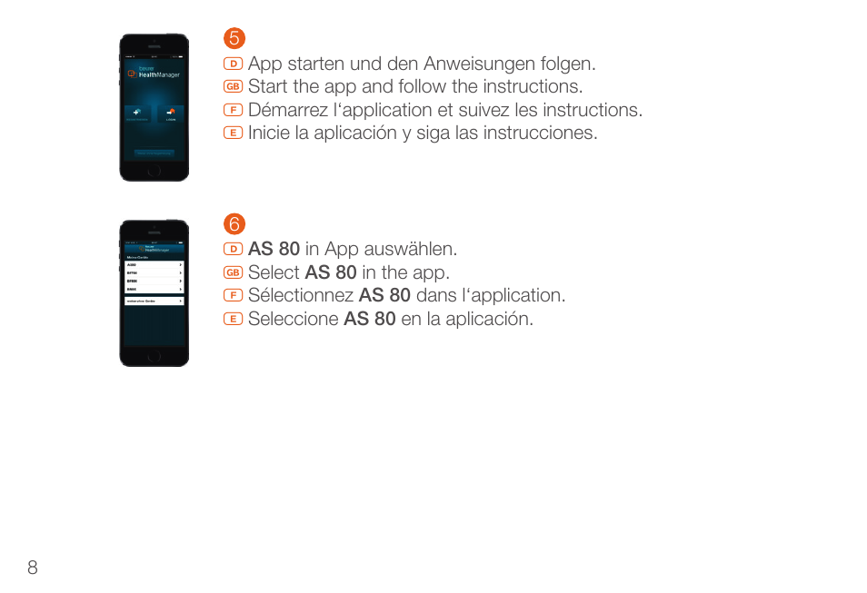 Beurer AS 80 User Manual | Page 8 / 28