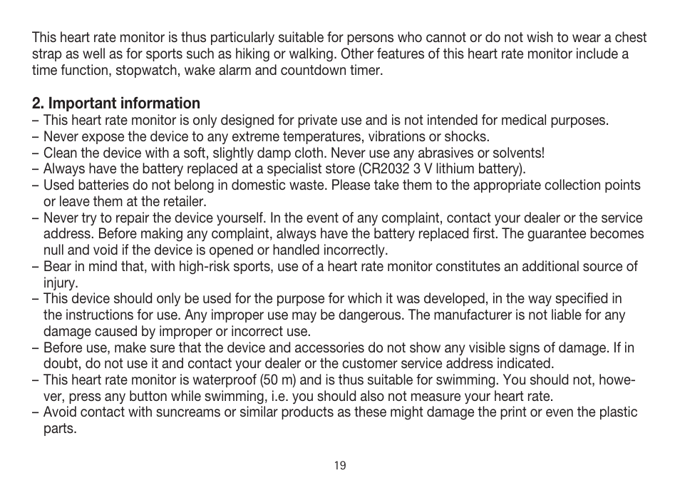 Beurer PM 15 User Manual | Page 19 / 120
