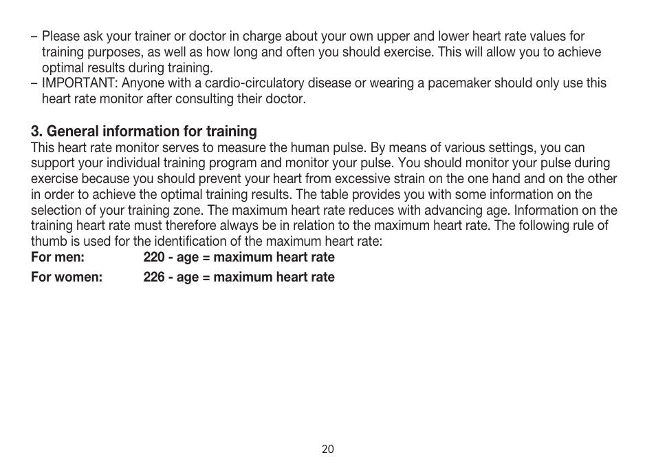 Beurer PM 15 User Manual | Page 20 / 120
