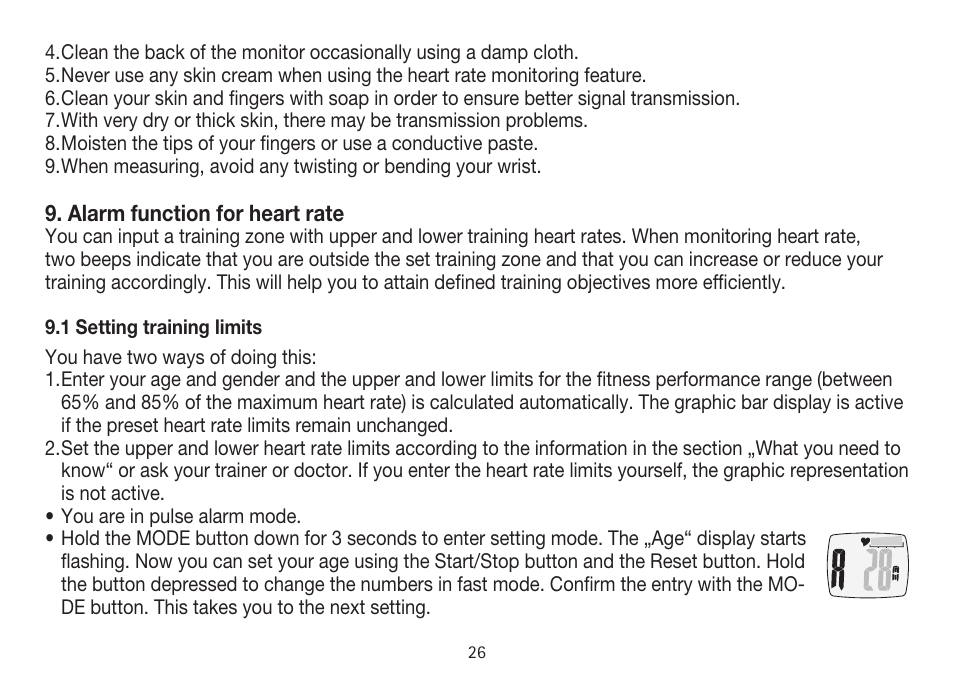 Beurer PM 15 User Manual | Page 26 / 120