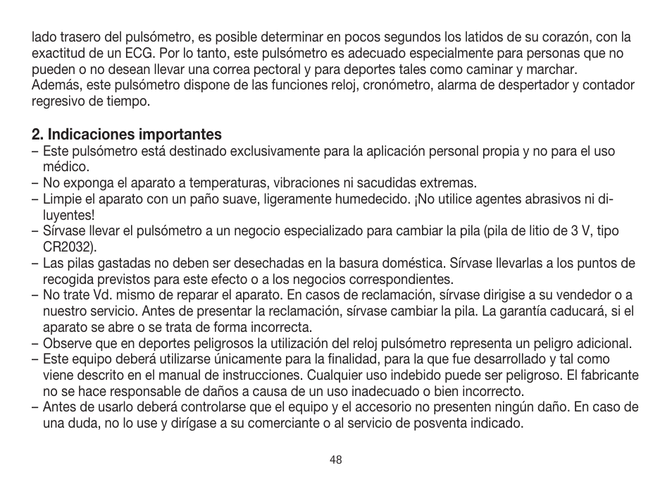 Beurer PM 15 User Manual | Page 48 / 120