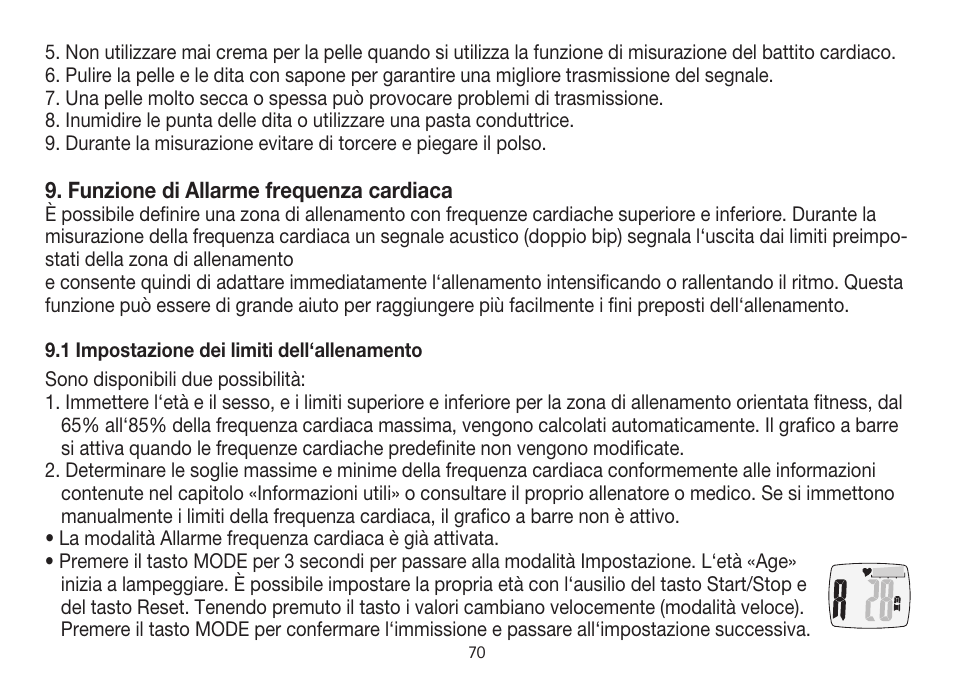 Beurer PM 15 User Manual | Page 70 / 120