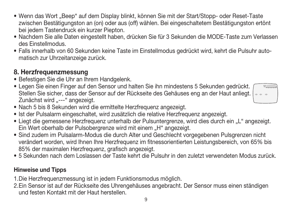 Beurer PM 15 User Manual | Page 9 / 120