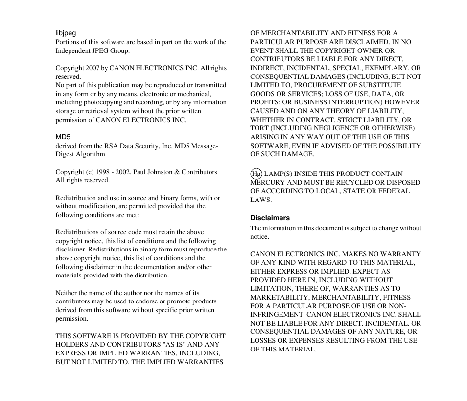 Canon SCANFRONT M11058 User Manual | Page 3 / 88