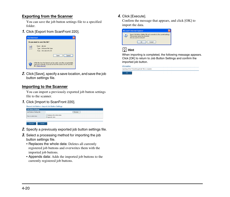 Canon SCANFRONT M11058 User Manual | Page 80 / 88