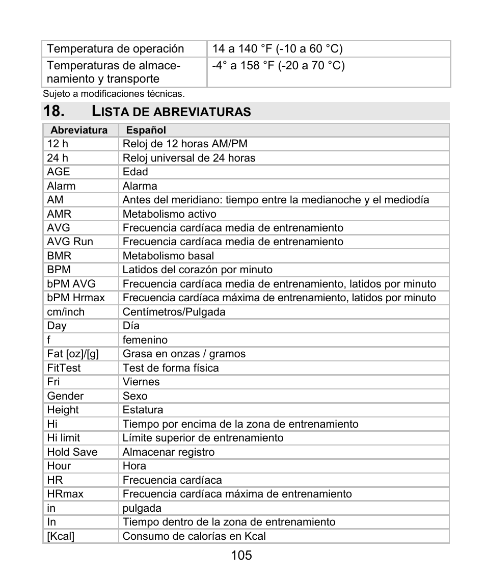 Beurer PM 62 User Manual | Page 106 / 112