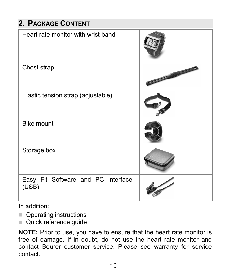 Beurer PM 62 User Manual | Page 11 / 112