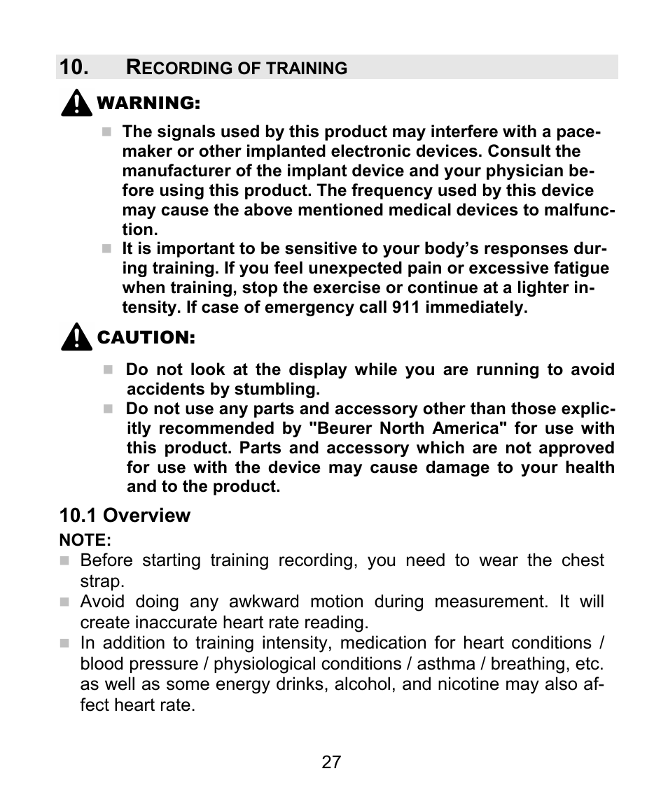 1 overview | Beurer PM 62 User Manual | Page 28 / 112