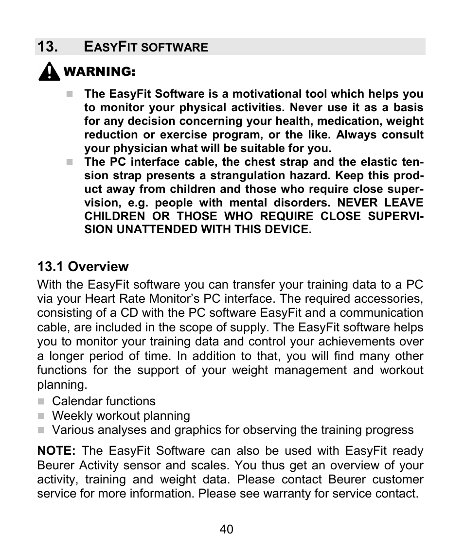 1 overview | Beurer PM 62 User Manual | Page 41 / 112