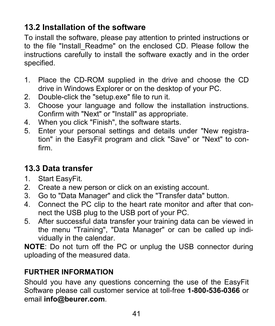 Beurer PM 62 User Manual | Page 42 / 112