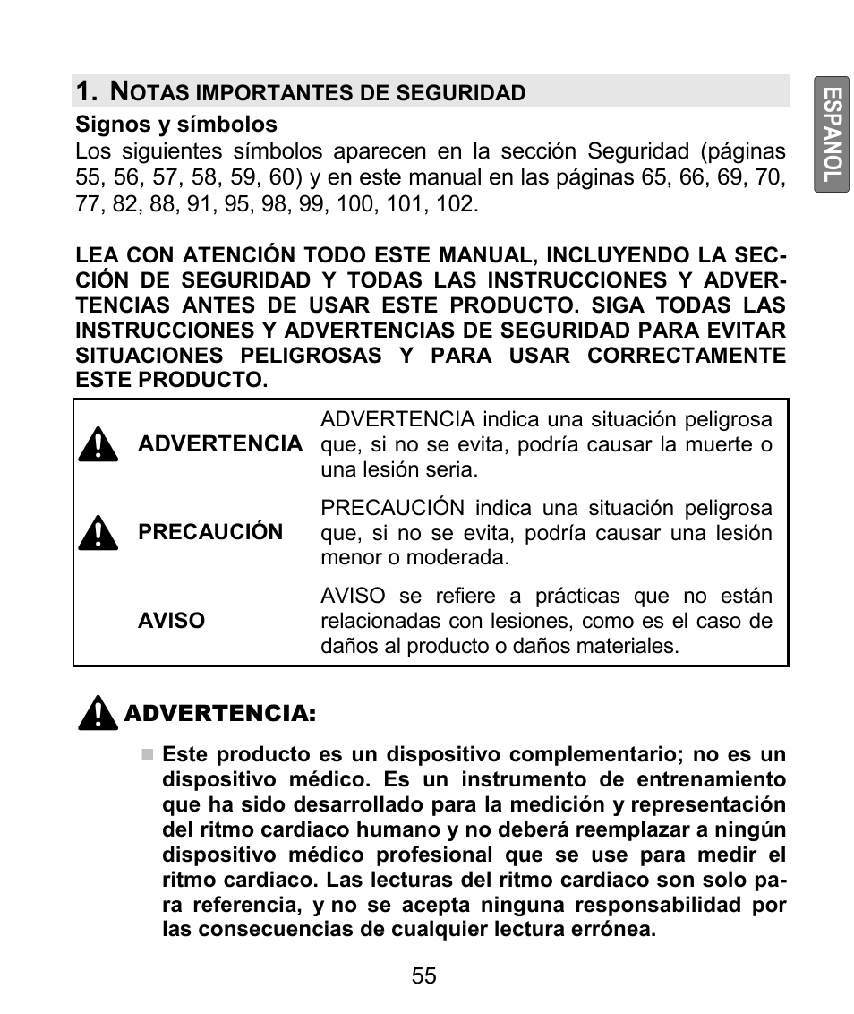 Beurer PM 62 User Manual | Page 56 / 112