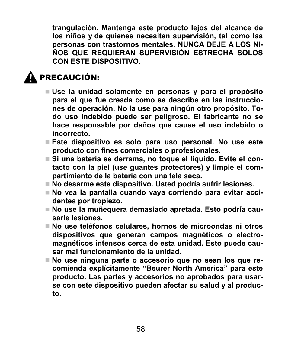 Beurer PM 62 User Manual | Page 59 / 112