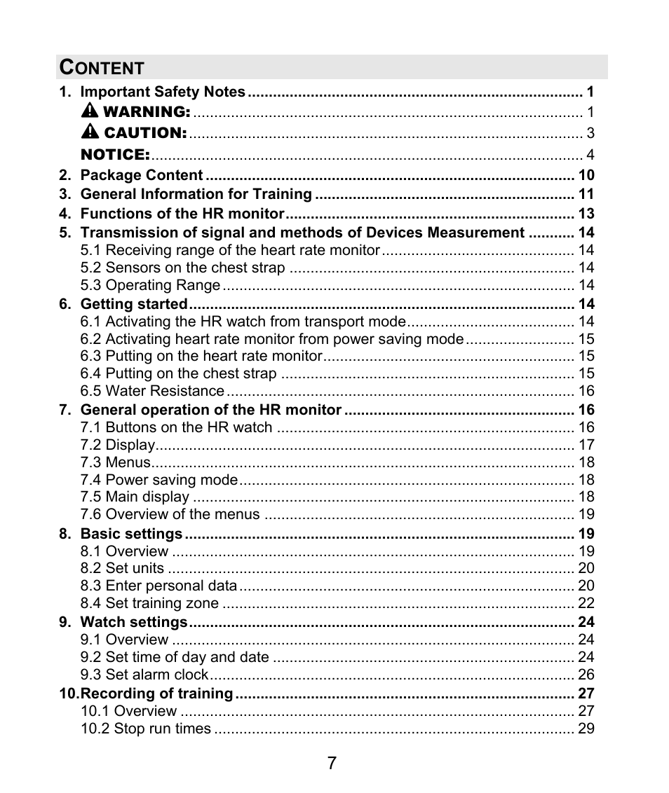 Beurer PM 62 User Manual | Page 8 / 112