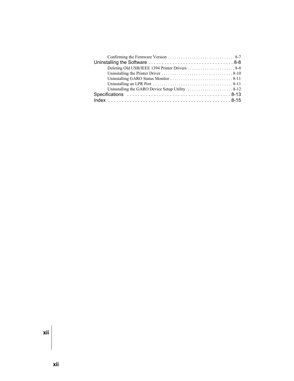 Canon W7250 User Manual | Page 14 / 187