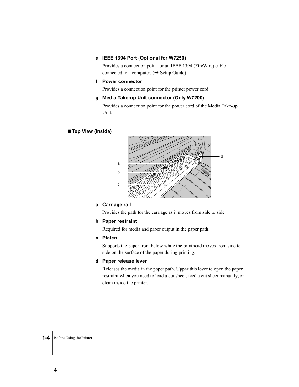 Canon W7250 User Manual | Page 18 / 187