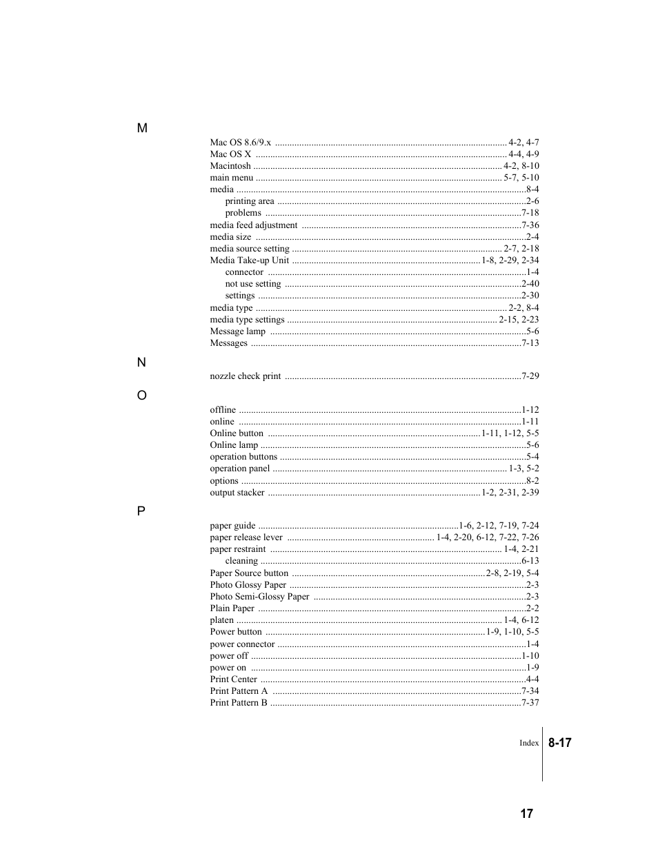 Canon W7250 User Manual | Page 185 / 187